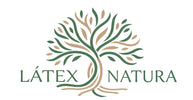 Logotipo de Latex Natura para la web en Barcelona